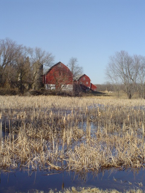 Barn Near Floodplain Barn Near Floodplain