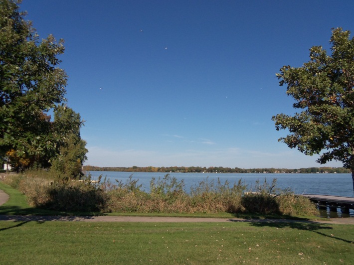 Derge Park - Pier and Beaver Dam Lake