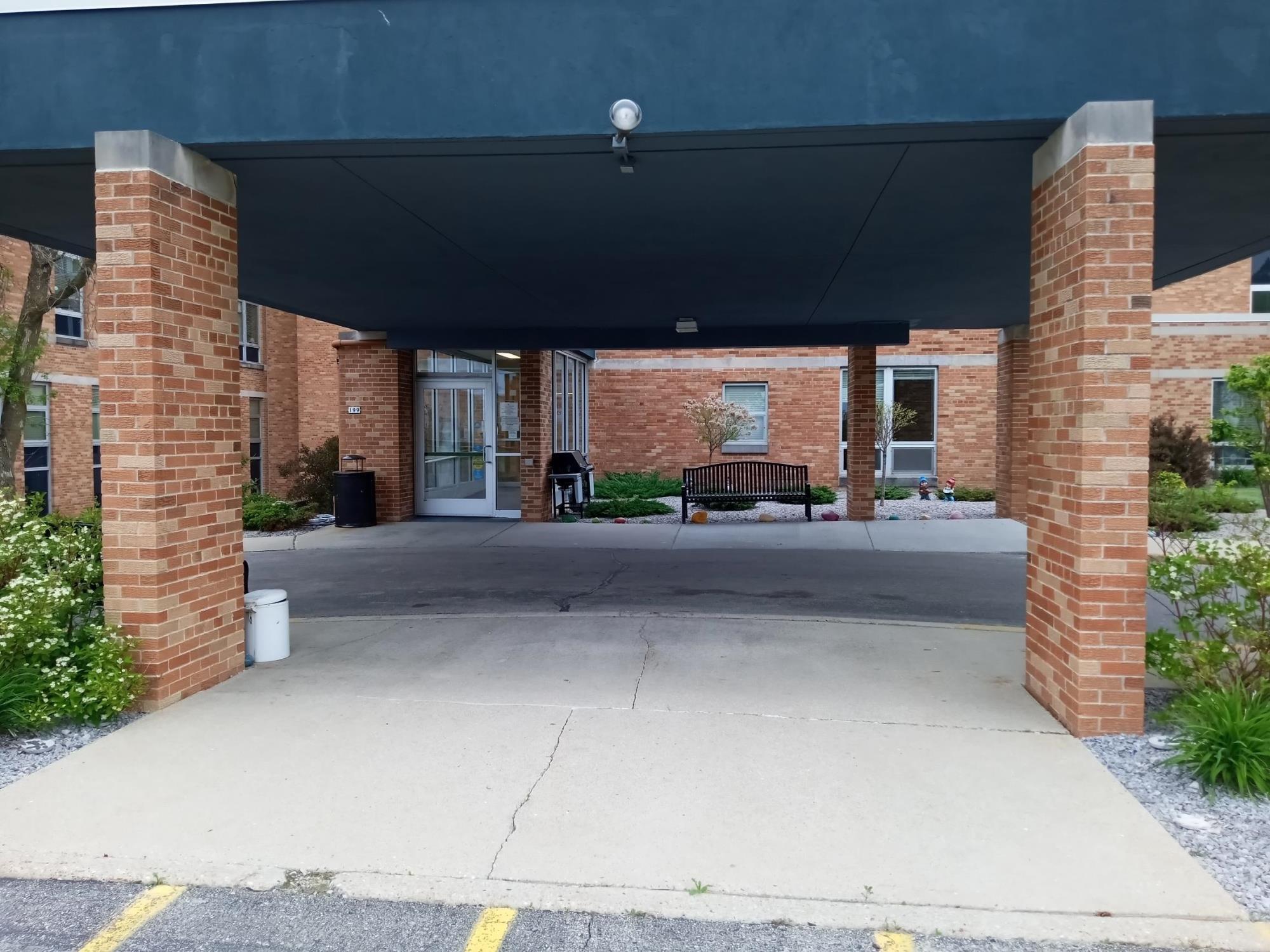 entrance to nvh